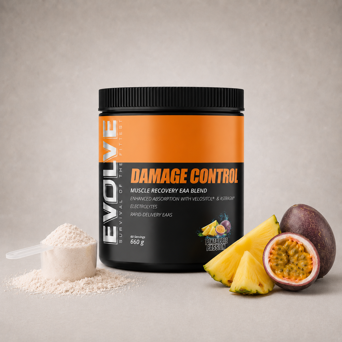 Evolve Damage Control + Electrolytes