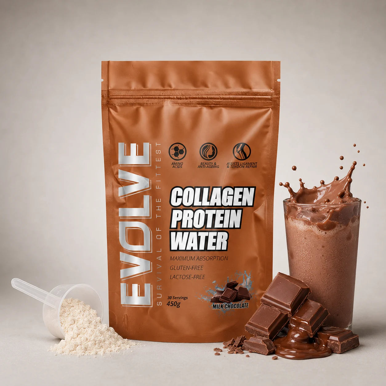 Evolve Collagen Protein Water