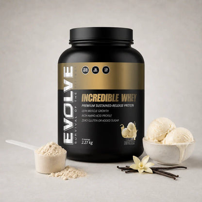 Evolve Incredible Whey Three Flavour
