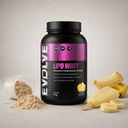 Evolve Lipo Whey Three Flavour