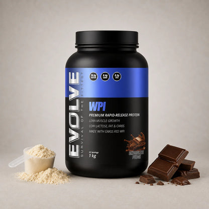 Evolve WPI Choc Fudge And Vanilla Ice Cream Flavour