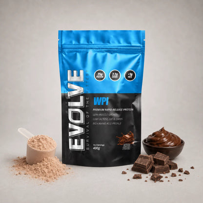 Evolve WPI Choc Fudge And Vanilla Ice Cream Flavour