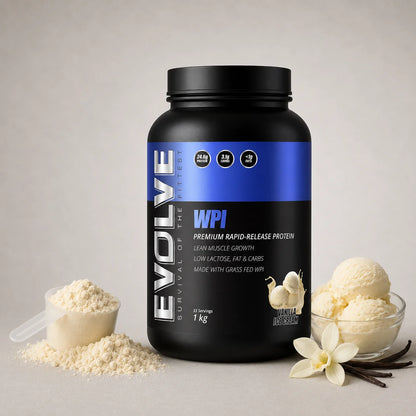 Evolve WPI Choc Fudge And Vanilla Ice Cream Flavour