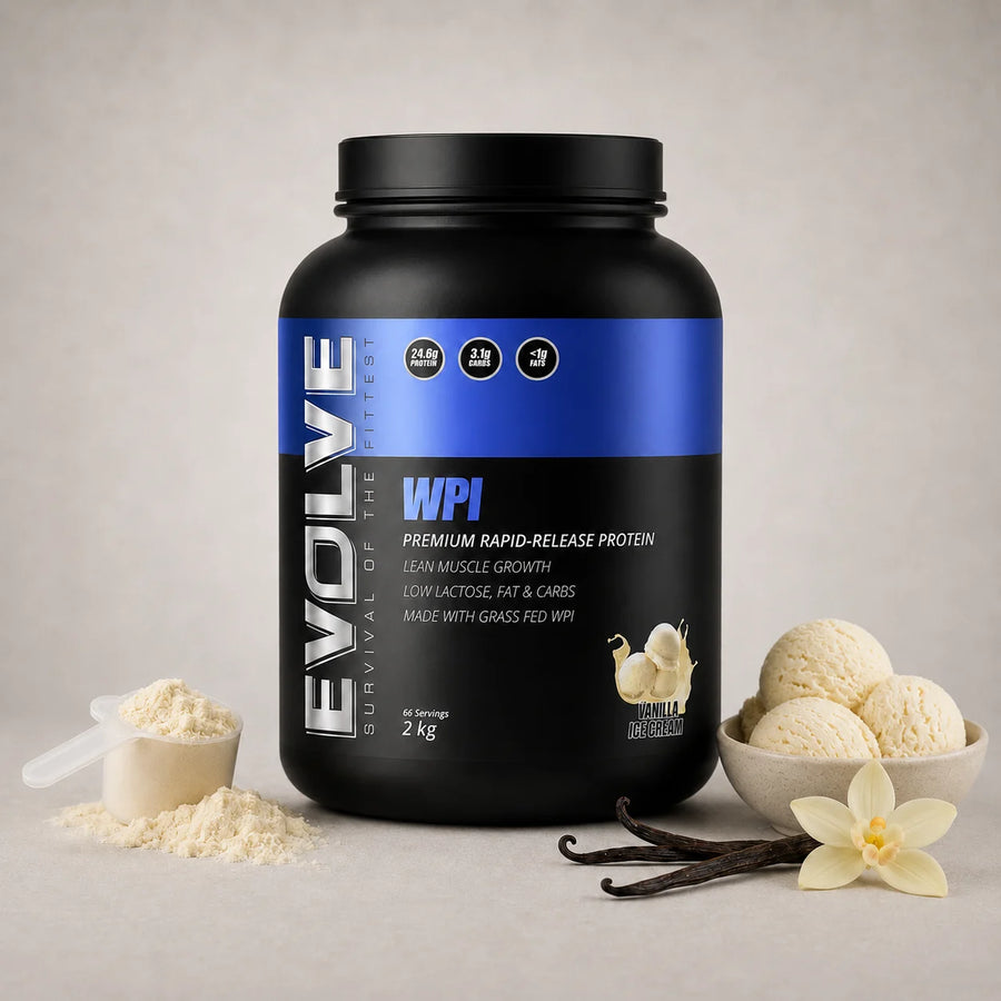 Evolve WPI Choc Fudge And Vanilla Ice Cream Flavour