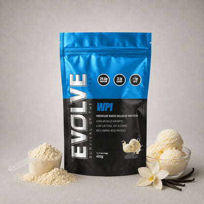Evolve WPI Choc Fudge And Vanilla Ice Cream Flavour