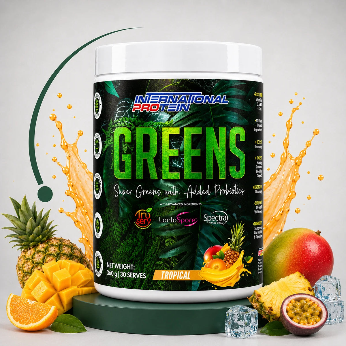 Super Greens with Added Probiotics